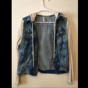 Denim vest jacket